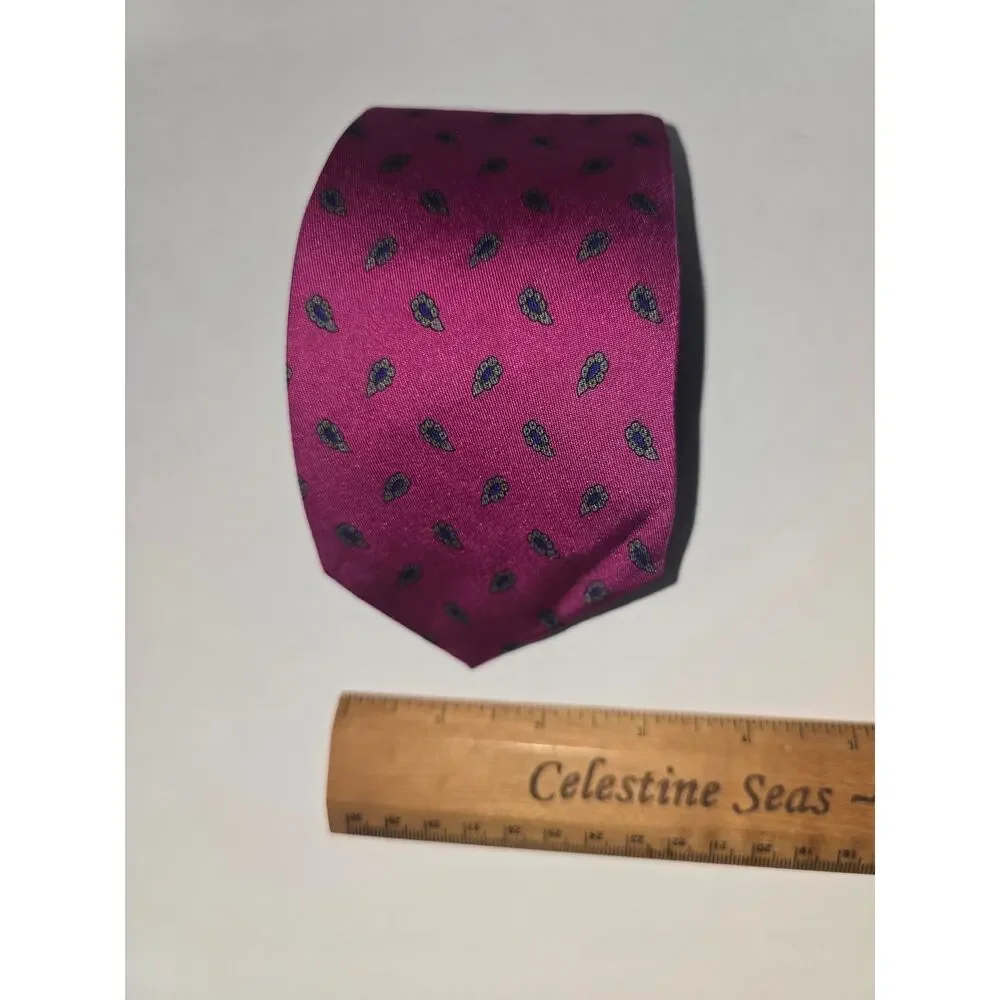 Robert Talbot hand sewn Eljo's University of Virginia Silk Tie
